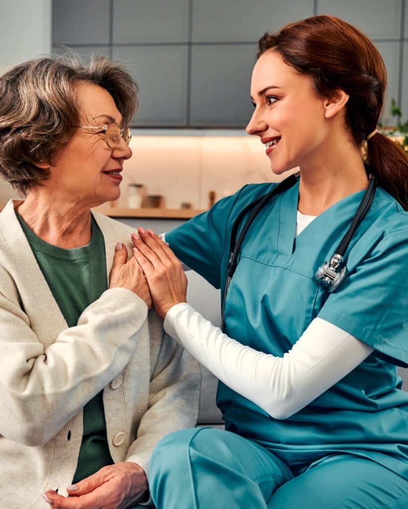 Elderly care.